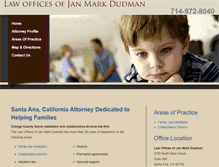 Tablet Screenshot of jmdudman.com